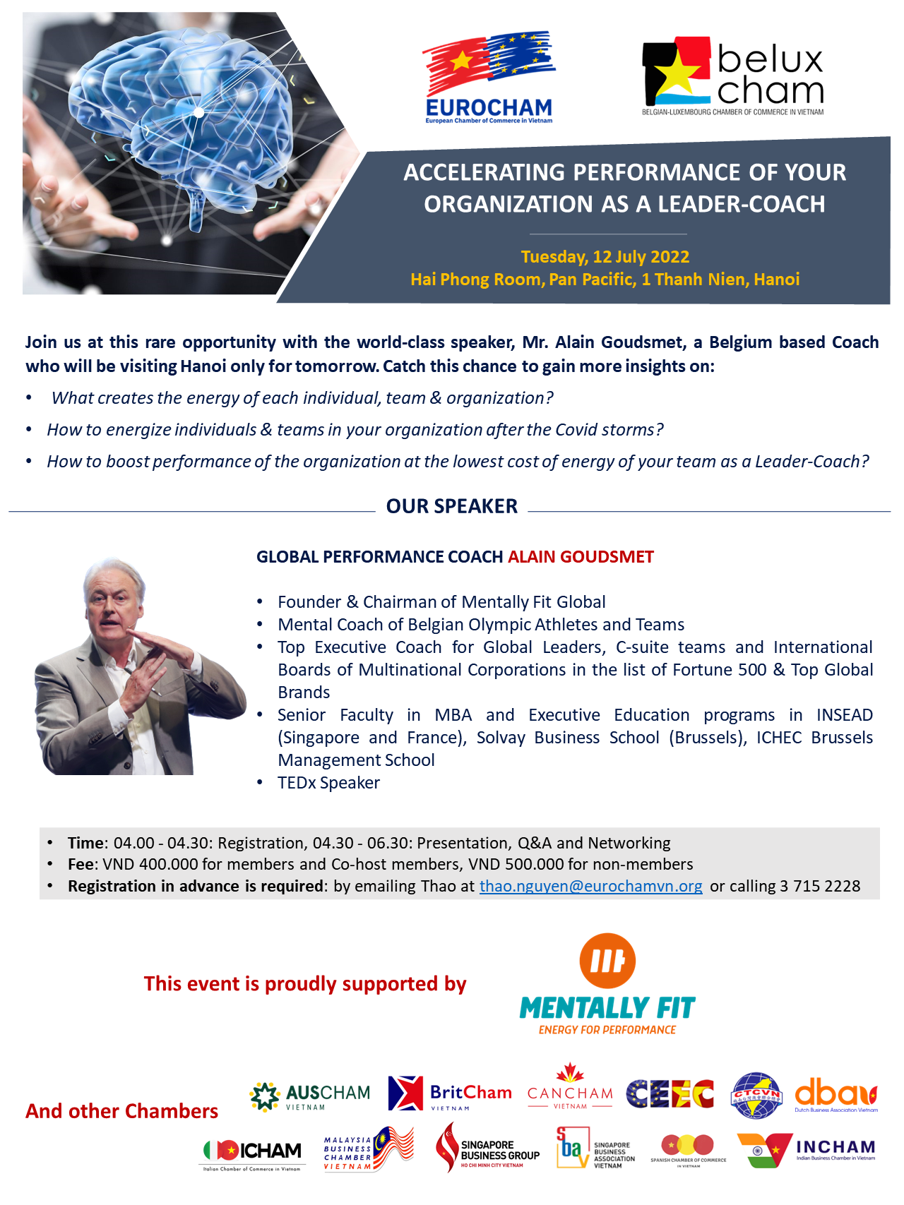 Alain Goudsmet - Gloabl Performance Coach