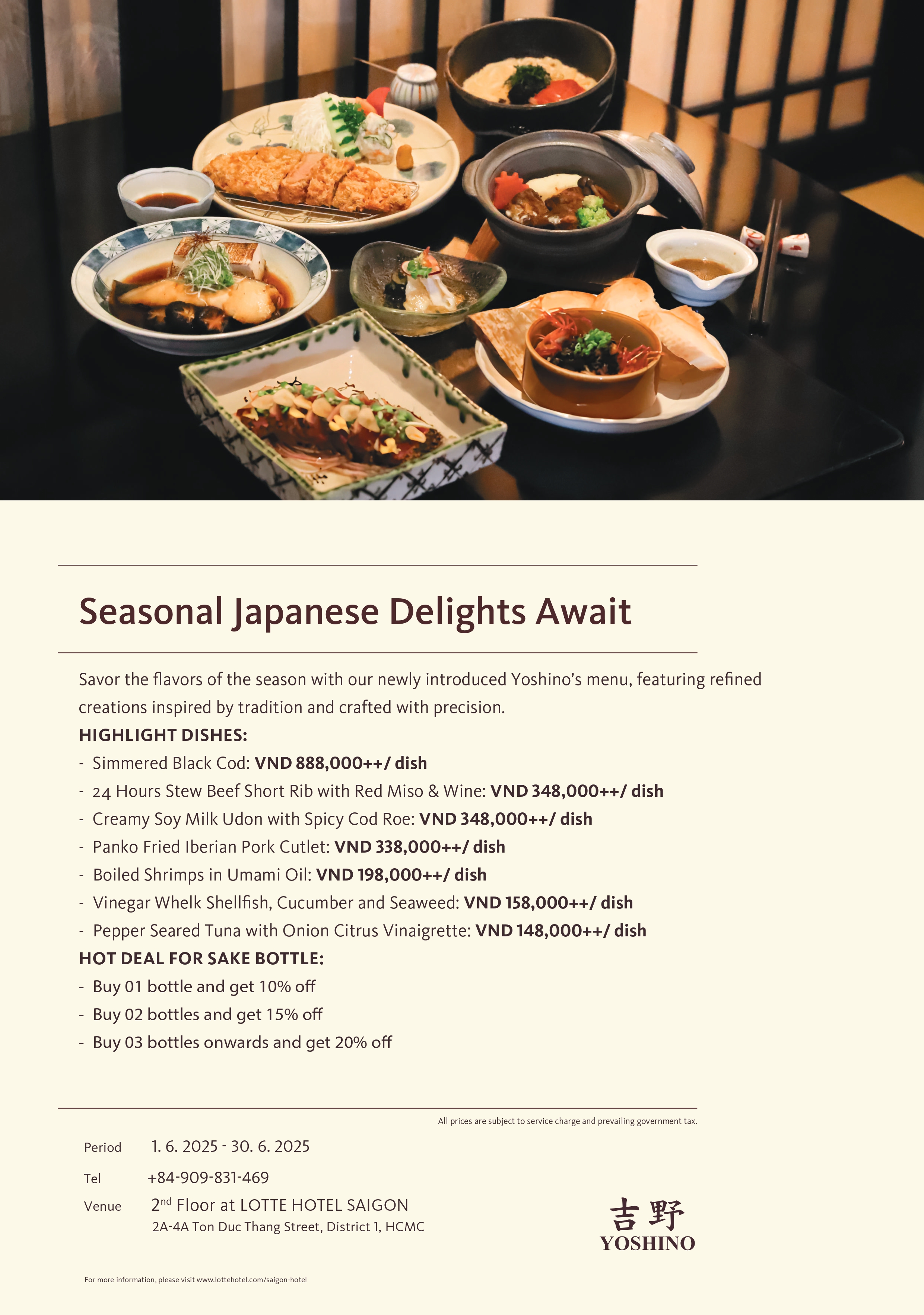 June 2025 Promotion - Lotte Hotel Saigon