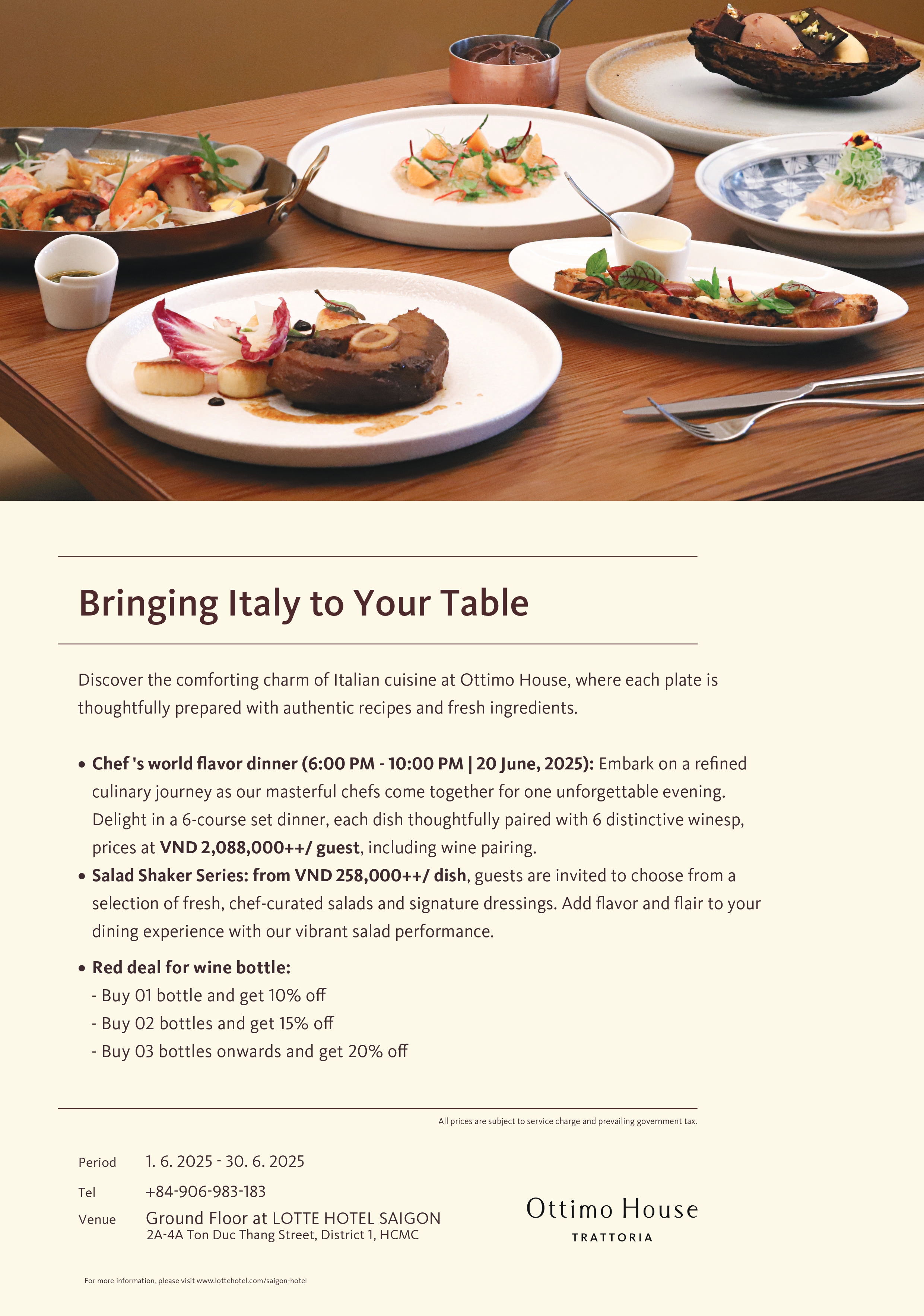 June 2025 Promotion - Lotte Hotel Saigon