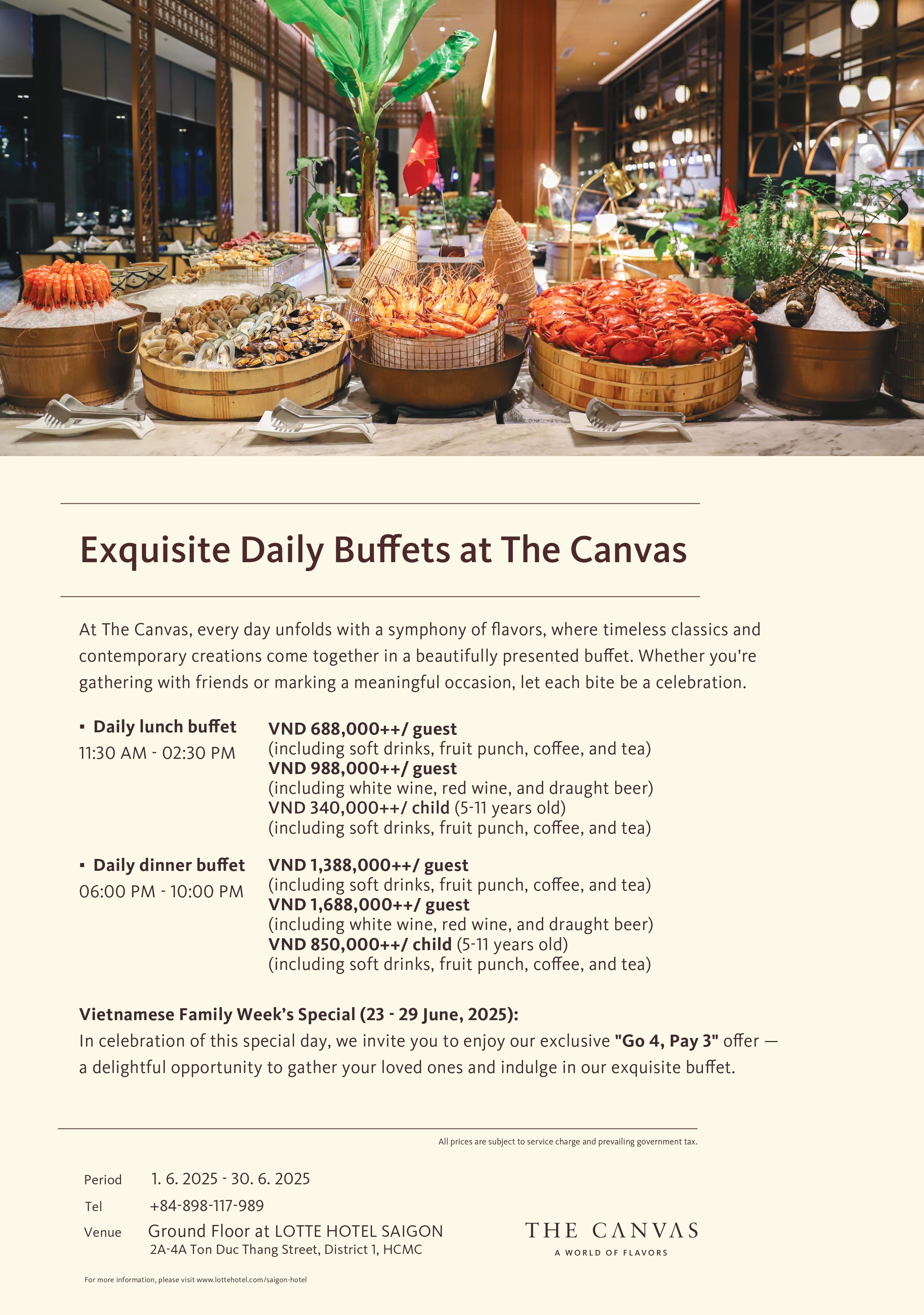 June 2025 Promotion - Lotte Hotel Saigon