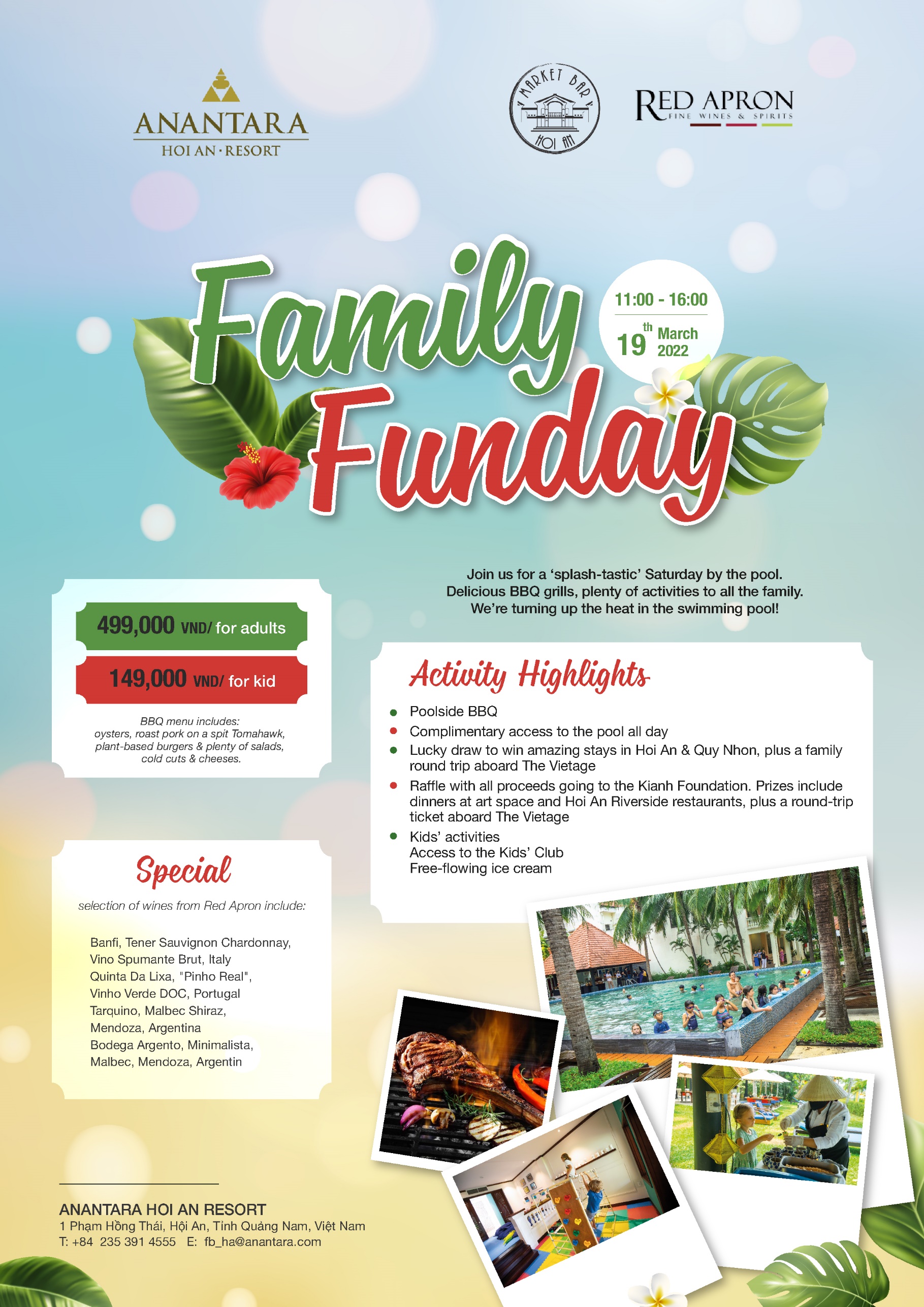[Anantara - Hoi An resort] Family Funday